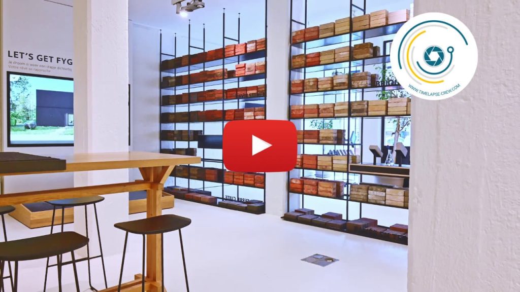 Vandersanden showroom timelapse