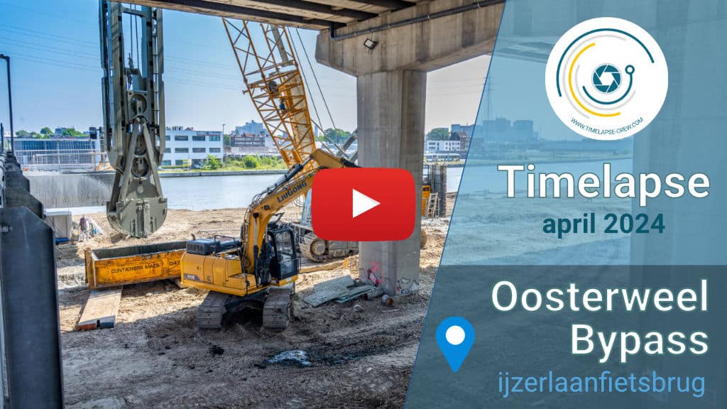 Oosterweel bypass timelapse video